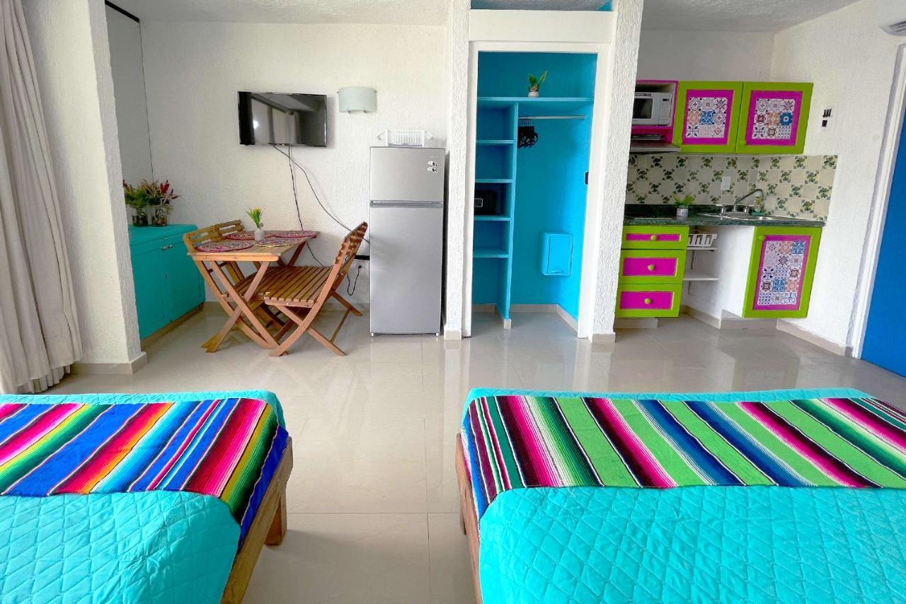 Renovated Studio In Cancun Beach At The Hotel Zone Ngoại thất bức ảnh